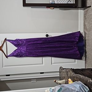Women's formal LucyGowns size 16 purple